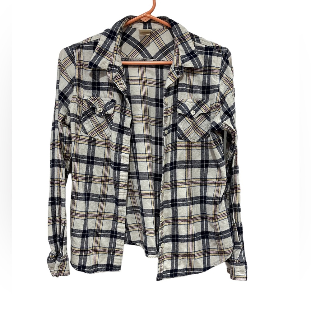 Button down flannel for girls -Size: L